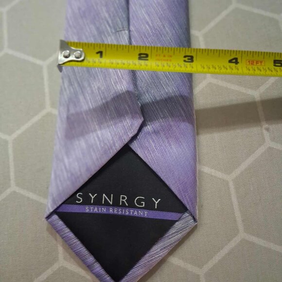 Bundle of 5 Men's Neckties, Multicolor / patterned and solids, various brands - Picture 10 of 10